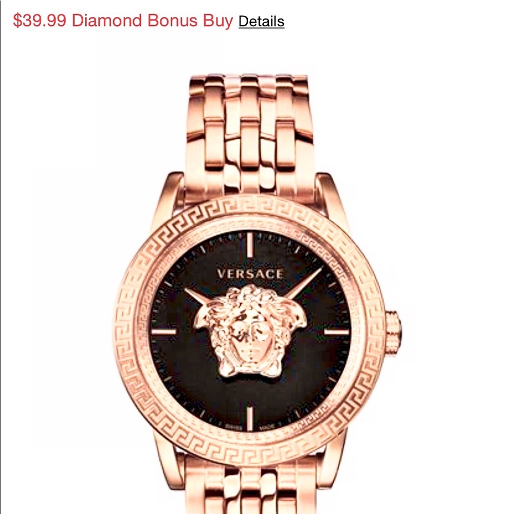 Versace Pilazzo Empire Sapphire Crystal watch